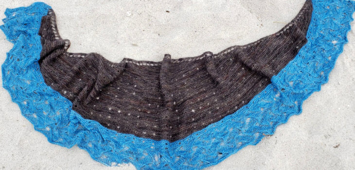 Ocean Home Shawl Knitting Pattern